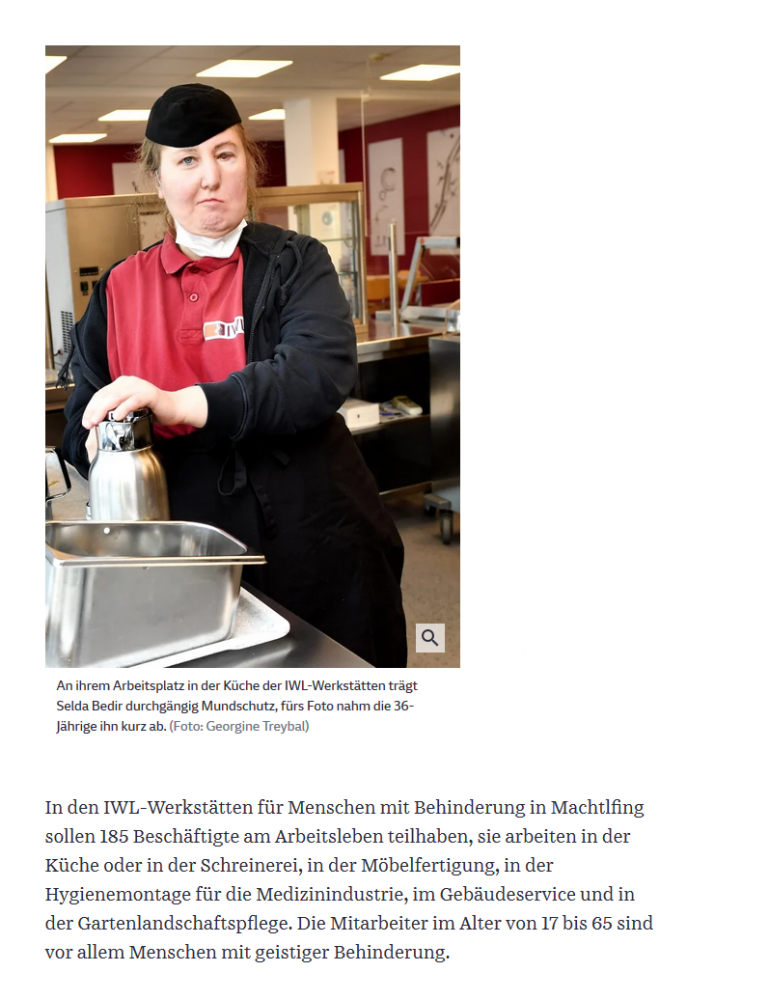 Zeitungsbericht Süddeutsche Zeitung IWL
