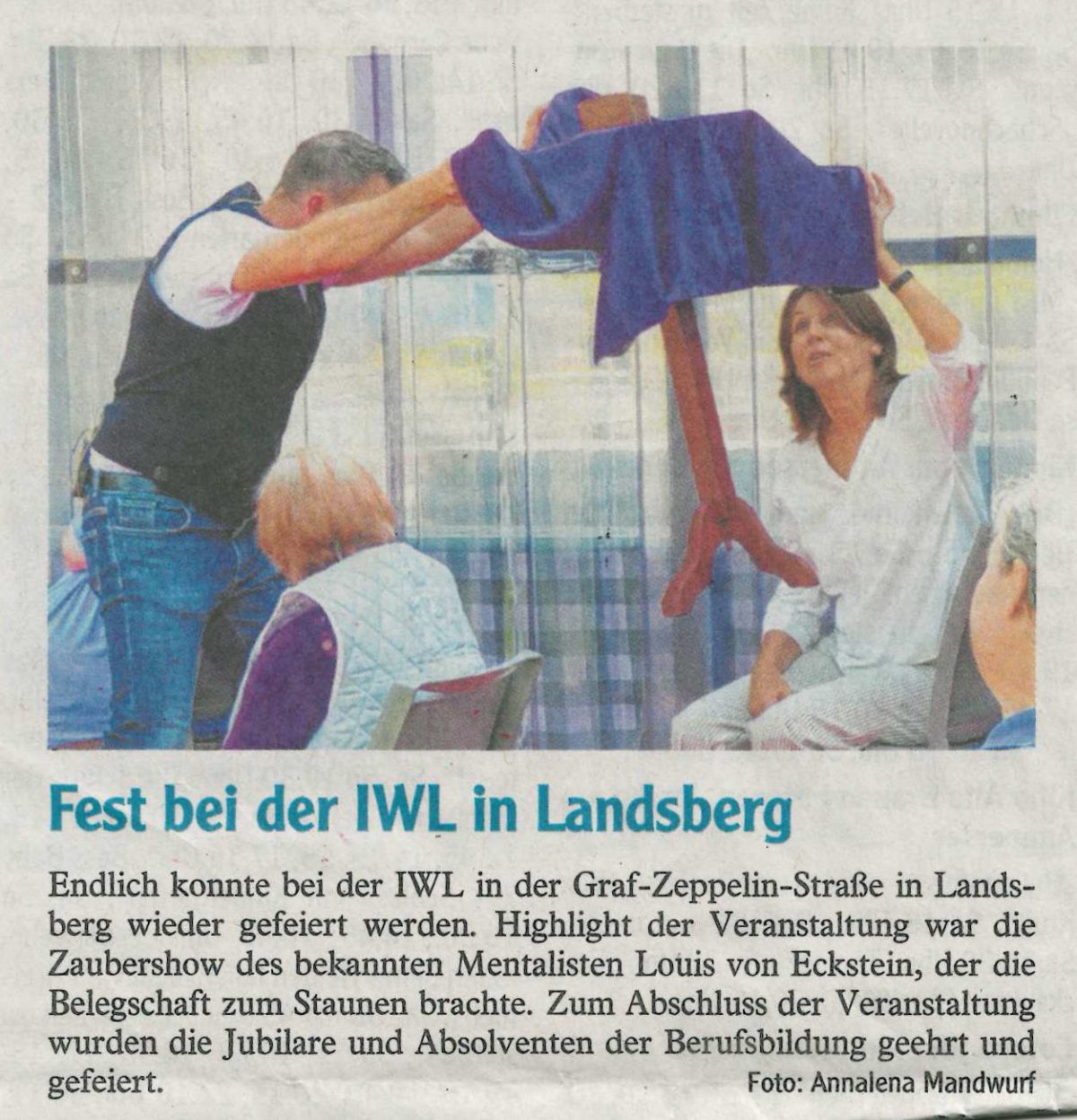 Sommerfest IWL Landsberg Kreisbote Landsberg