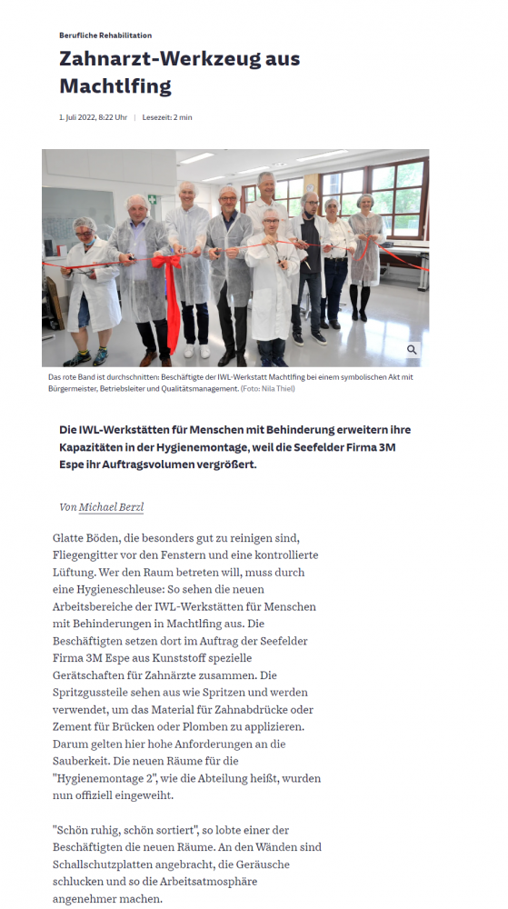 Zahnarzt-Werkzeug aus Machtlfing Süddeutsche Zeitung